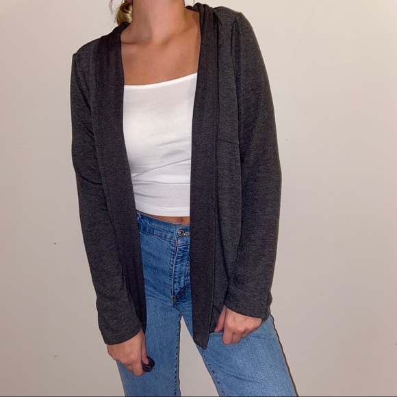 Cozy Gray Cardigan🖤 - Picture 2 of 2